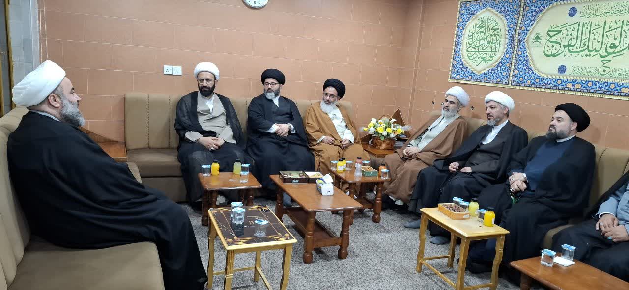 بازدید مدیر مجتمع عالی بین‌الملل حوزه از مدرسه علمیه مازندرانی‌های کربلا