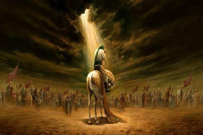 آغوش امام حسین (ع)