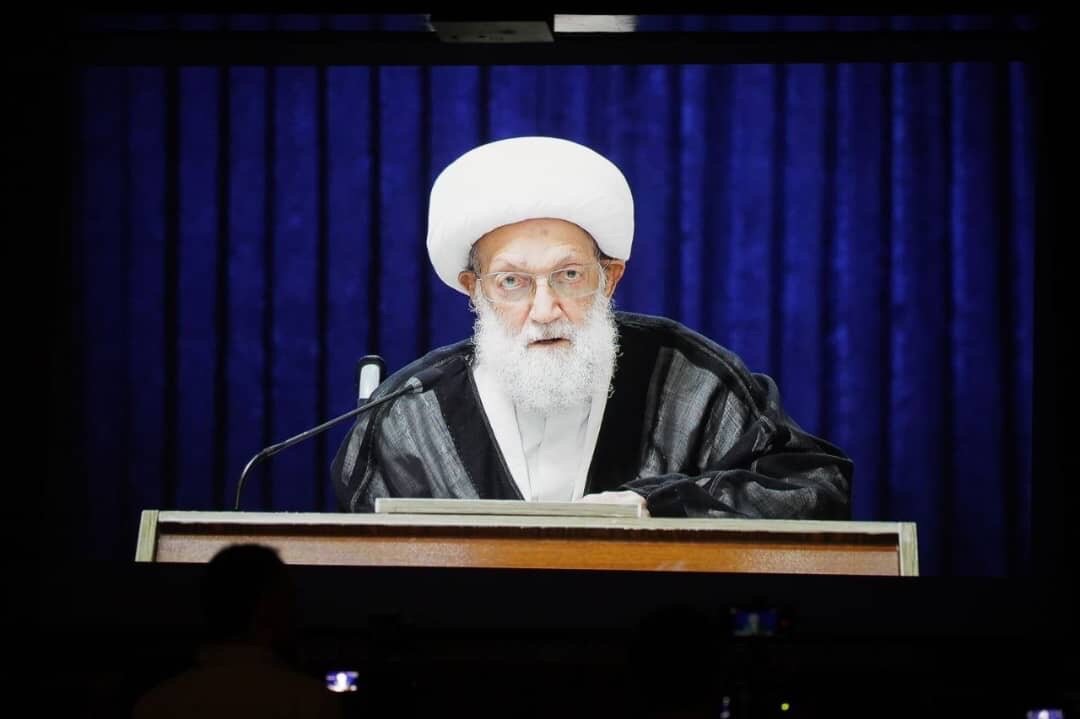 واکنش آیت‌الله شیخ عیسی قاسم به دروغ حمله یمن به مکه