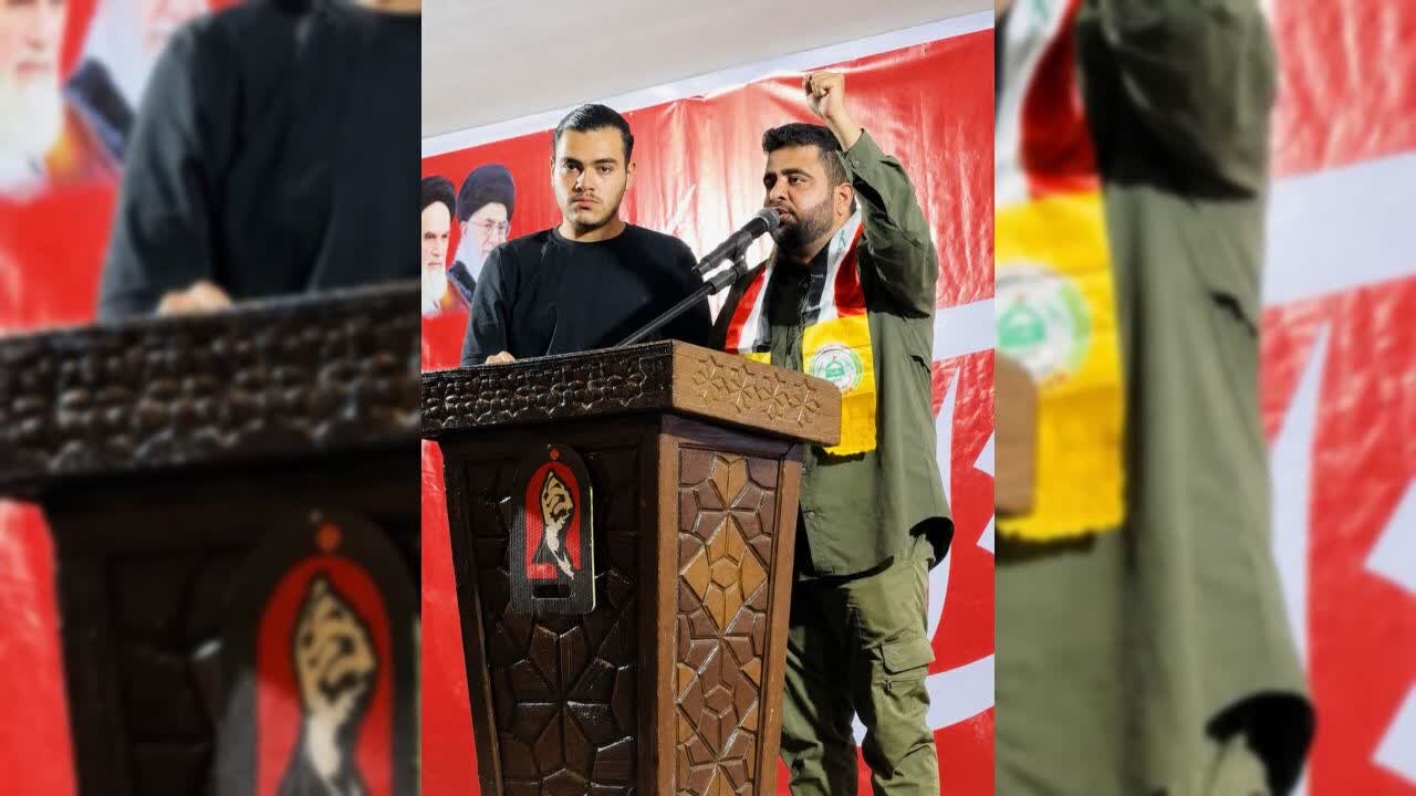نماینده فرهنگی کتائب سیدالشهدای عراق: تجاوز به ایران با پاسخ قاطع و کوبنده مقاومت مواجه خواهد شد